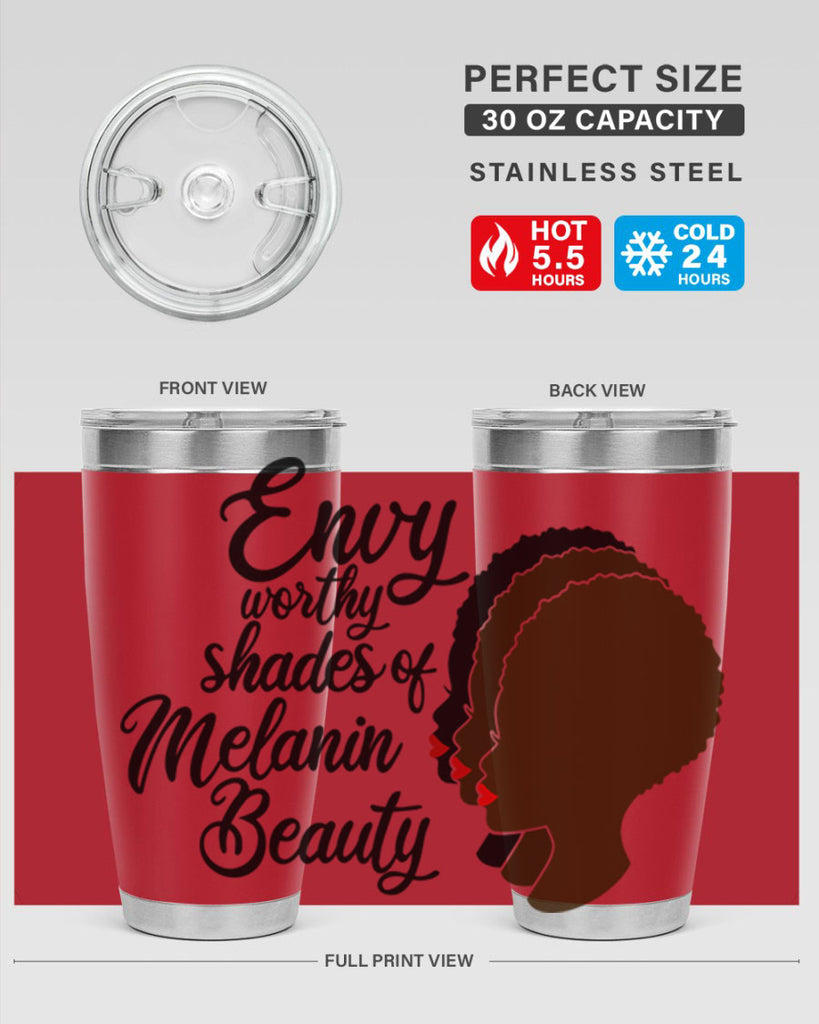 envy worth shades of melanin Style 39#- women-girls- Tumbler