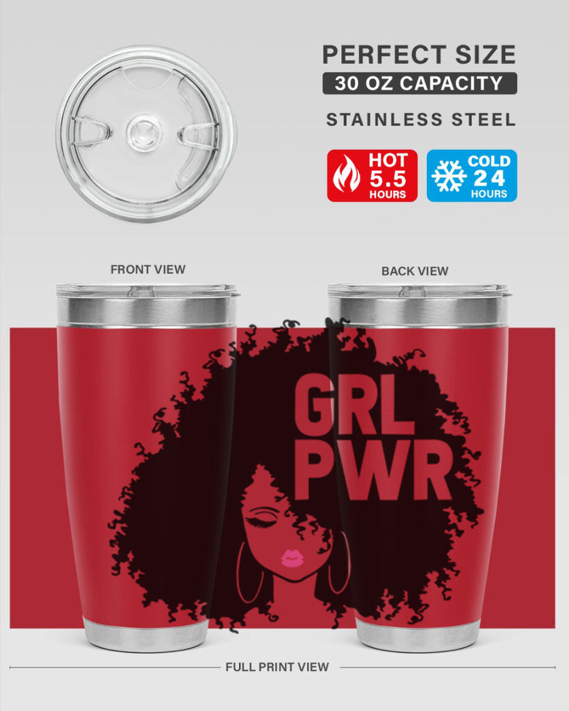 woman face grlpwr 1#- women-girls- Tumbler