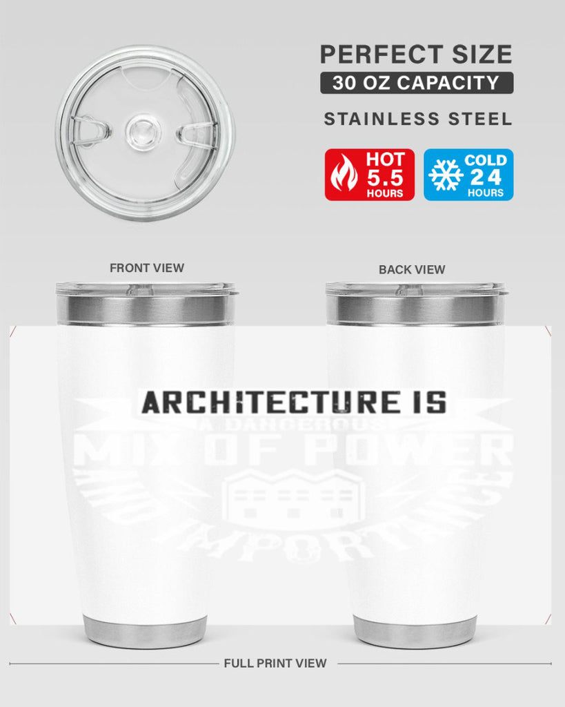 Architecture is a dangerous mix of power and importance Style 2#- architect- tumbler