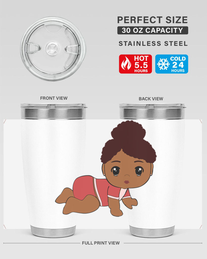 Black baby style 1#- women-girls- Tumbler