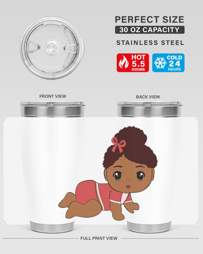 Black baby style 3#- women-girls- Tumbler