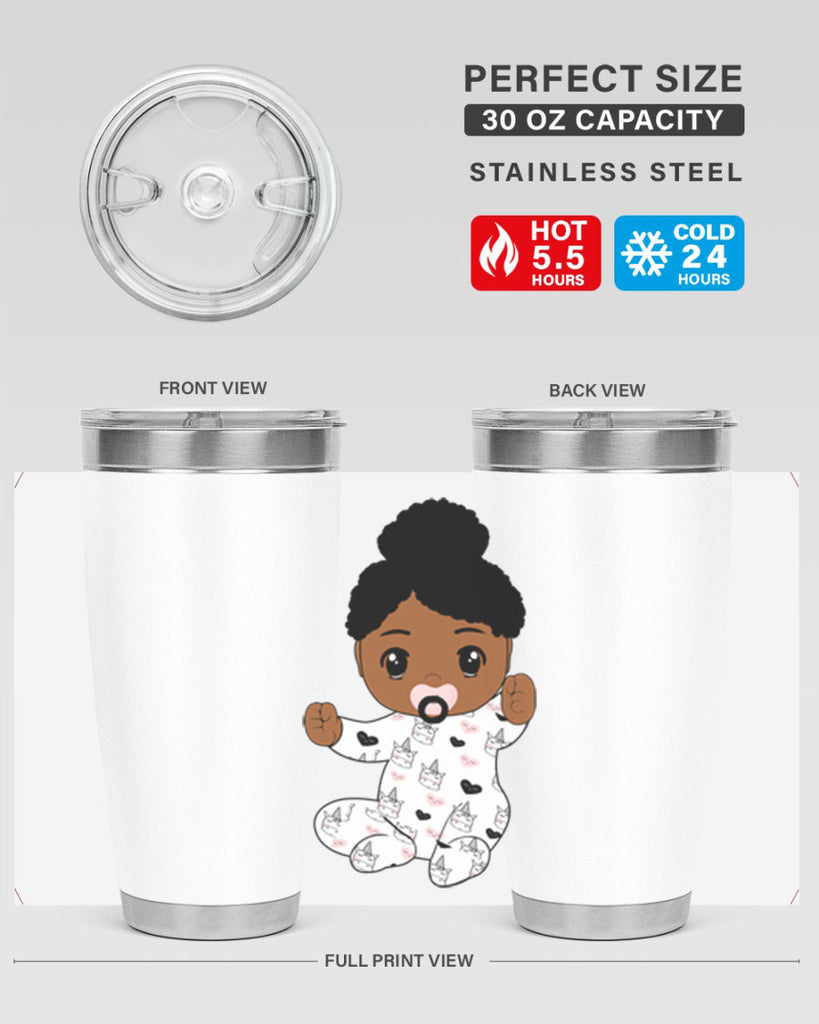 Black baby style 5#- women-girls- Tumbler