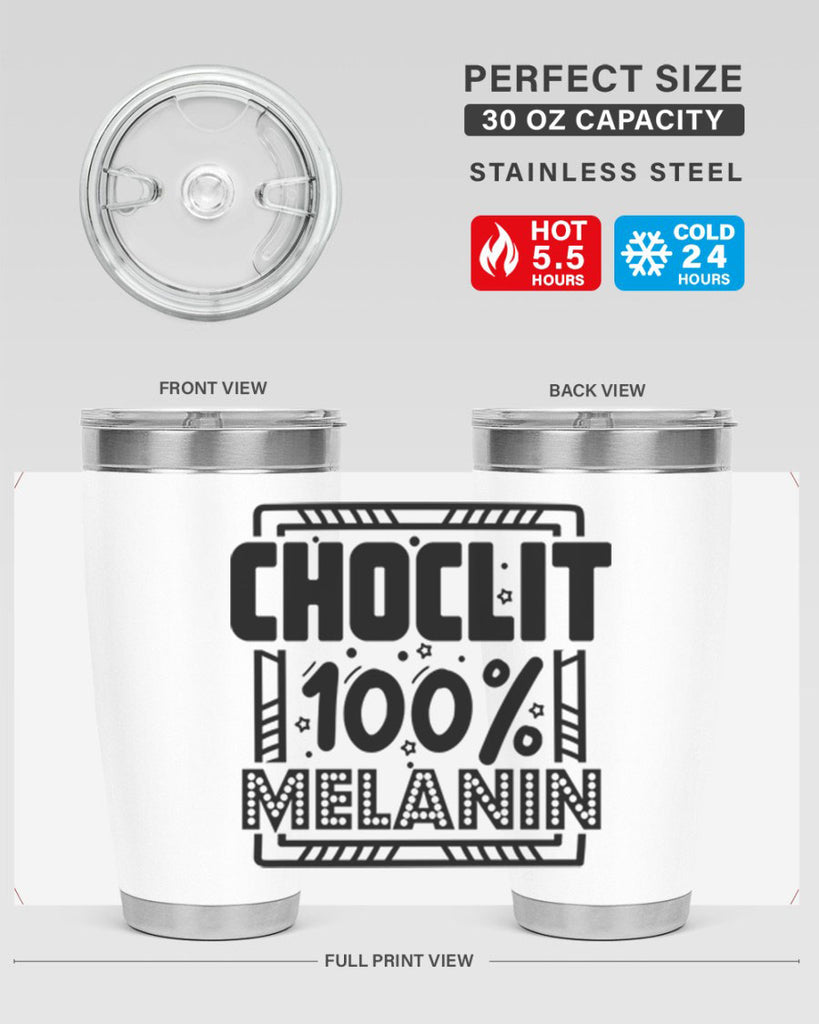 Choclit melanin Style 46#- women-girls- Tumbler