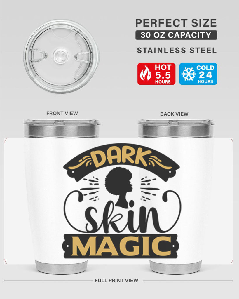 Dark skin magic Style 42#- women-girls- Tumbler