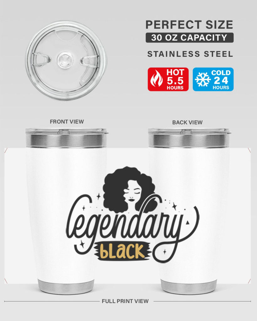 Legendary black Style 27#- women-girls- Tumbler