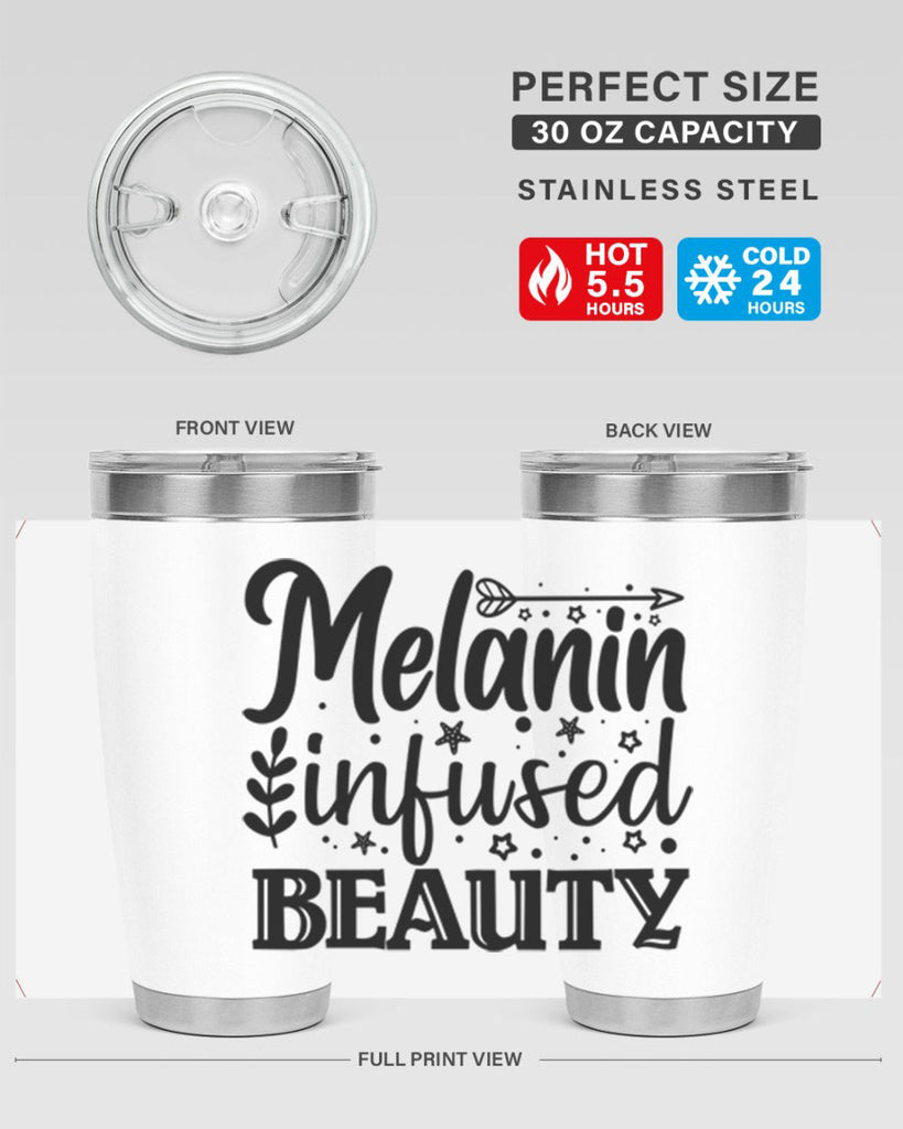 Melanin infused beauty Style 21#- women-girls- Tumbler