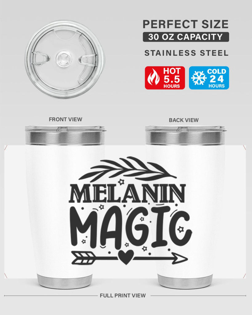 Melanin magic Style 19#- women-girls- Tumbler