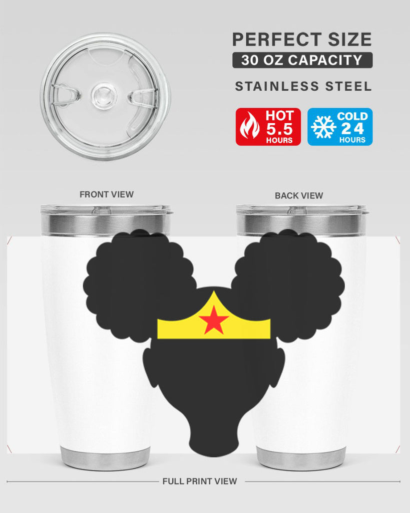 afro puffs girl wonder woman 78#- women-girls- Tumbler