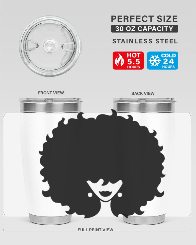 afro woman 69#- women-girls- Tumbler