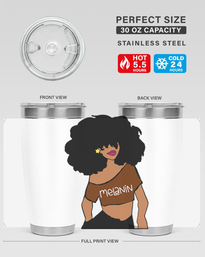 black girl melanin 18#- women-girls- Tumbler