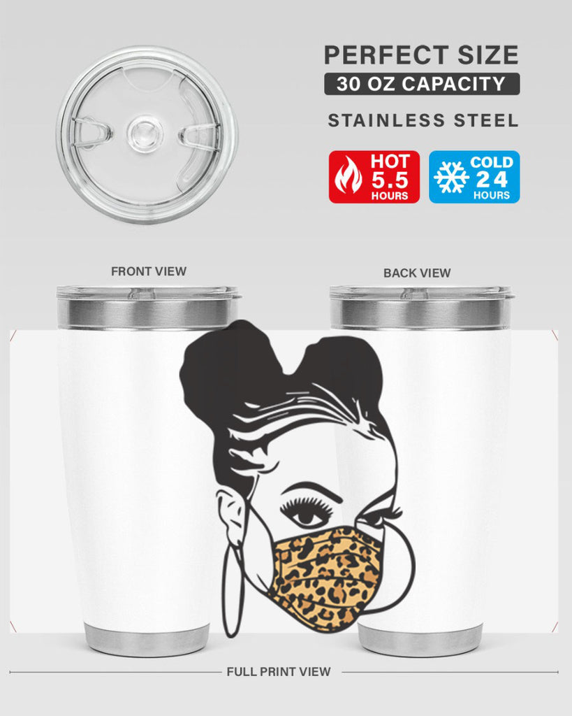 black nurse 4#- women-girls- Tumbler