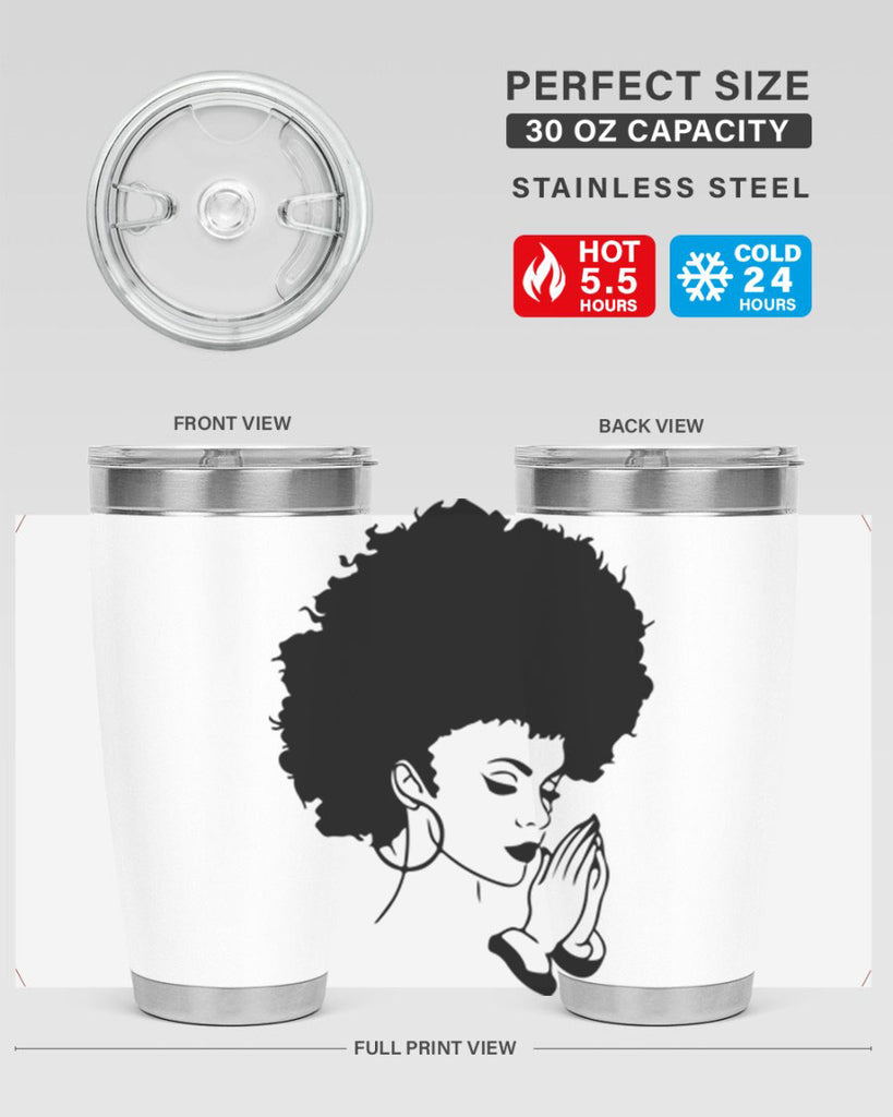 black women - queen 22#- women-girls- Tumbler