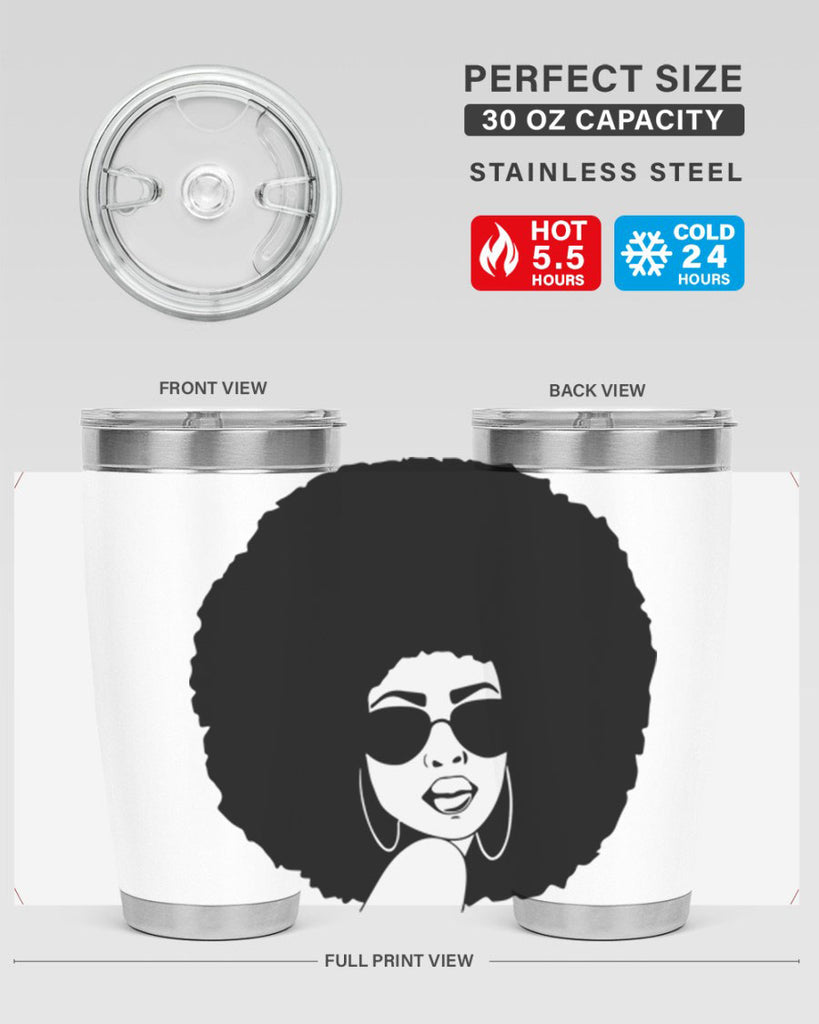 black women - queen 46#- women-girls- Tumbler