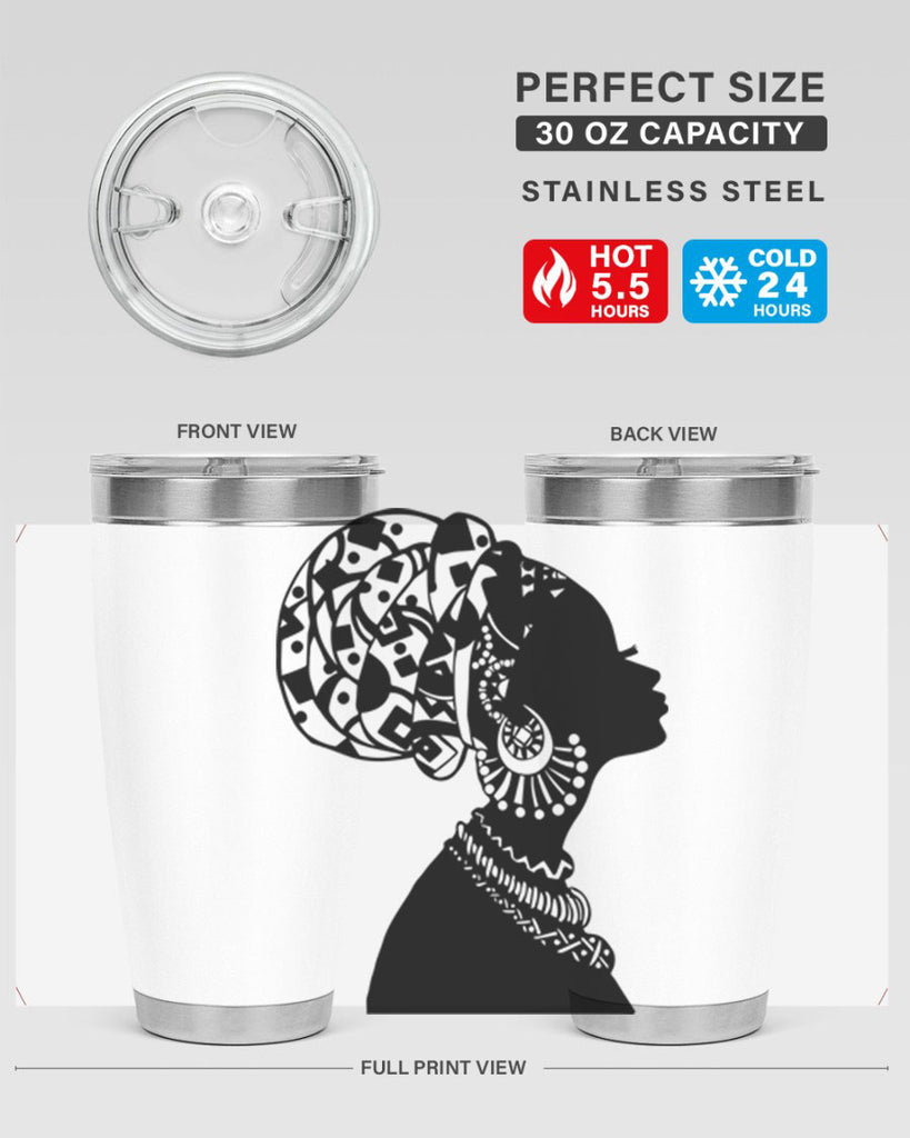 black women - queen 52#- women-girls- Tumbler
