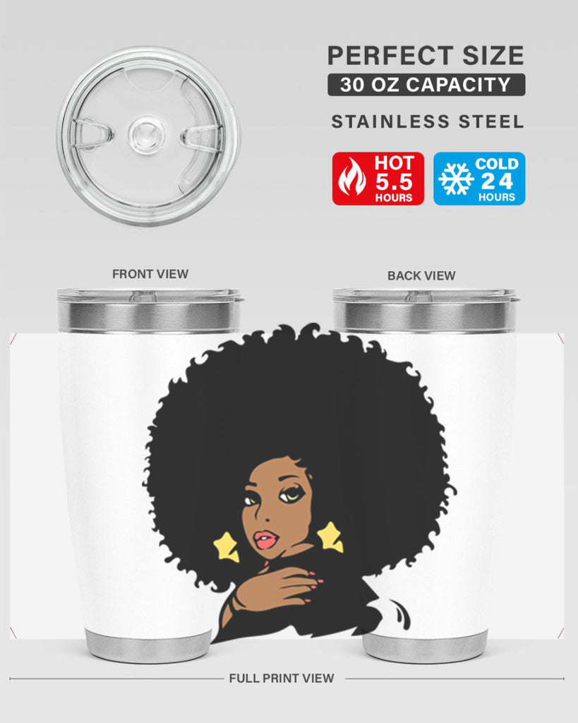 black women - queen 58#- women-girls- Tumbler