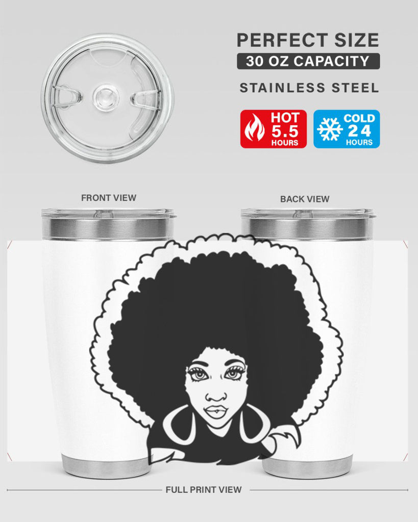 black women - queen 60#- women-girls- Tumbler