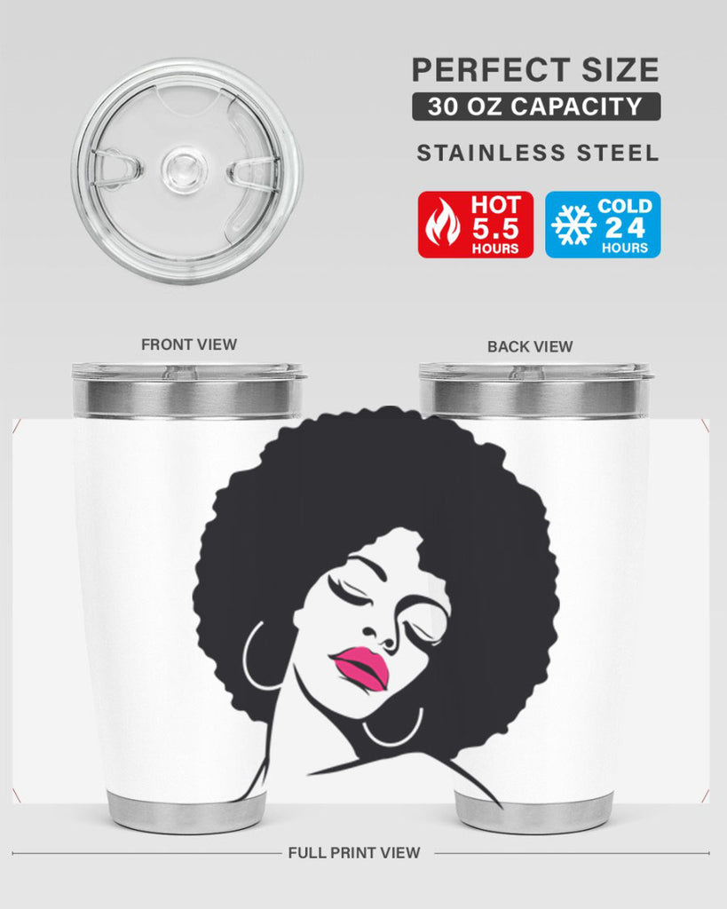 black women - queen 68#- women-girls- Tumbler