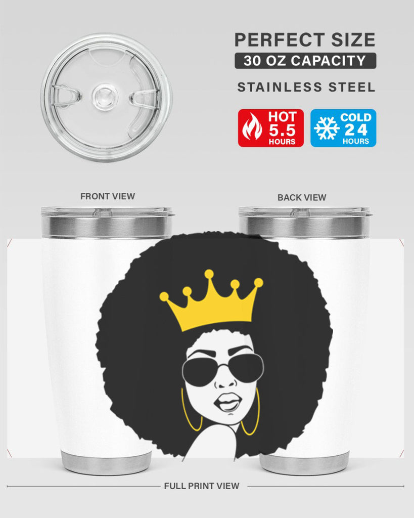 black women - queen 76#- women-girls- Tumbler