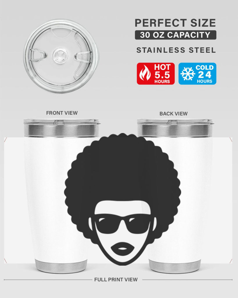 black women - queen 83#- women-girls- Tumbler