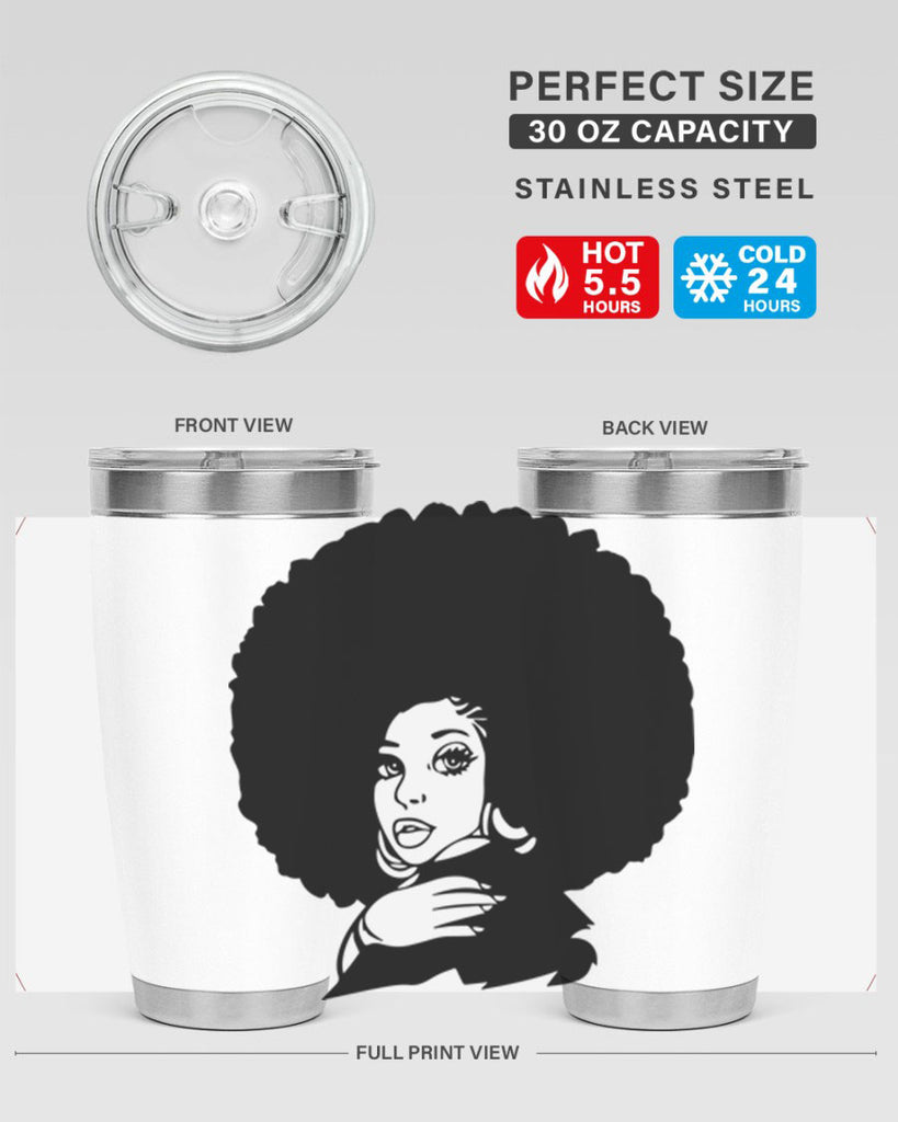 black women - queen 9#- women-girls- Tumbler