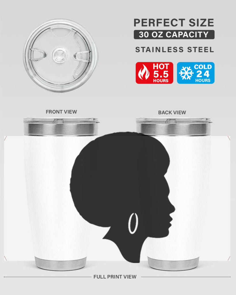 remix femaleafroavatar black 20#- women-girls- Tumbler