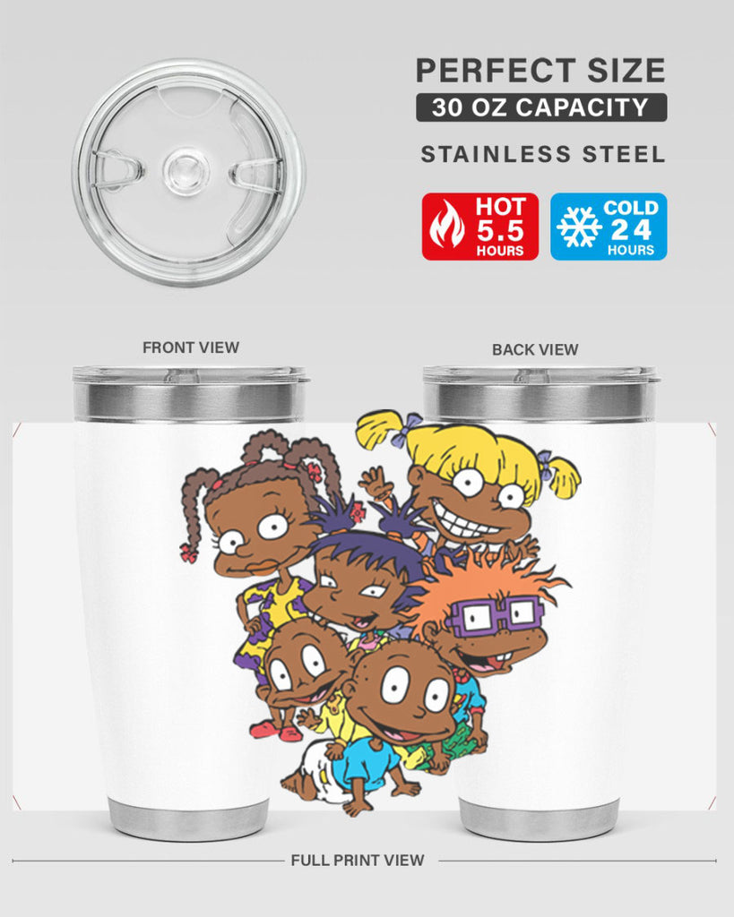rugrats  19#- women-girls- Tumbler