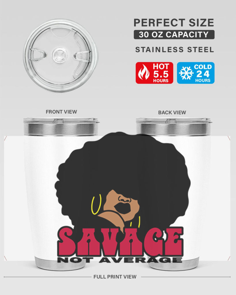 savage not average 1#- women-girls- Tumbler