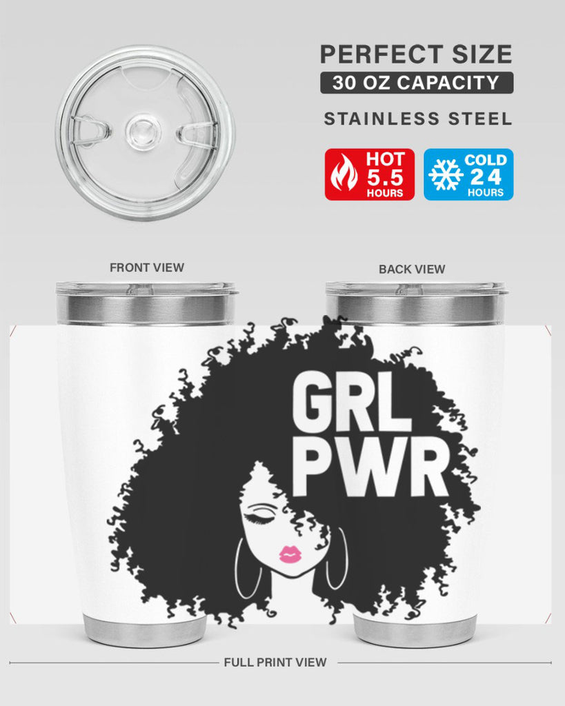 woman face grlpwr 1#- women-girls- Tumbler