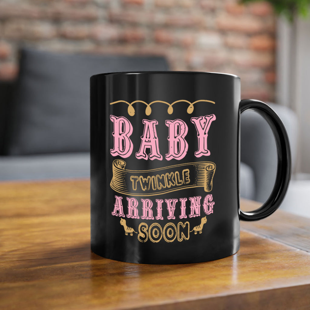 Baby Rwinkle arriving soon Style 48#- baby shower-Mug / Coffee Cup