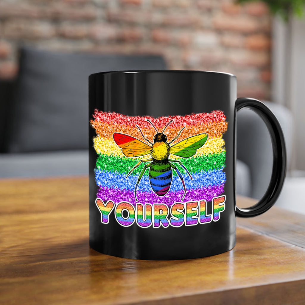 Bee Your Self Lgbt Pride  46#- lgbt-Mug / Coffee Cup