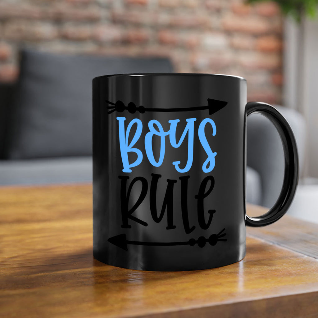Boys Rule Style 108#- baby2-Mug / Coffee Cup