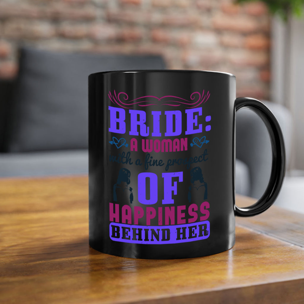Bride A woman with a fine prospect of happiness behind her 84#- bride-Mug / Coffee Cup