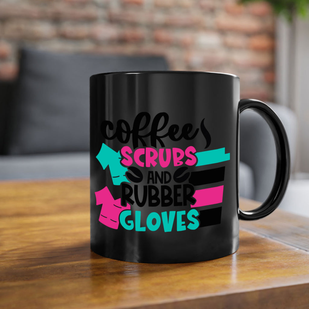 Coffee Scrubs And Rubber Gloves Style Style 209#- nurse-Mug / Coffee Cup
