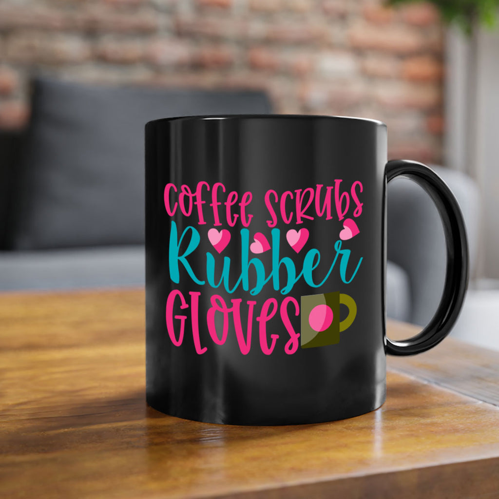 Coffee Scrubs Rubber Gloves Style Style 208#- nurse-Mug / Coffee Cup