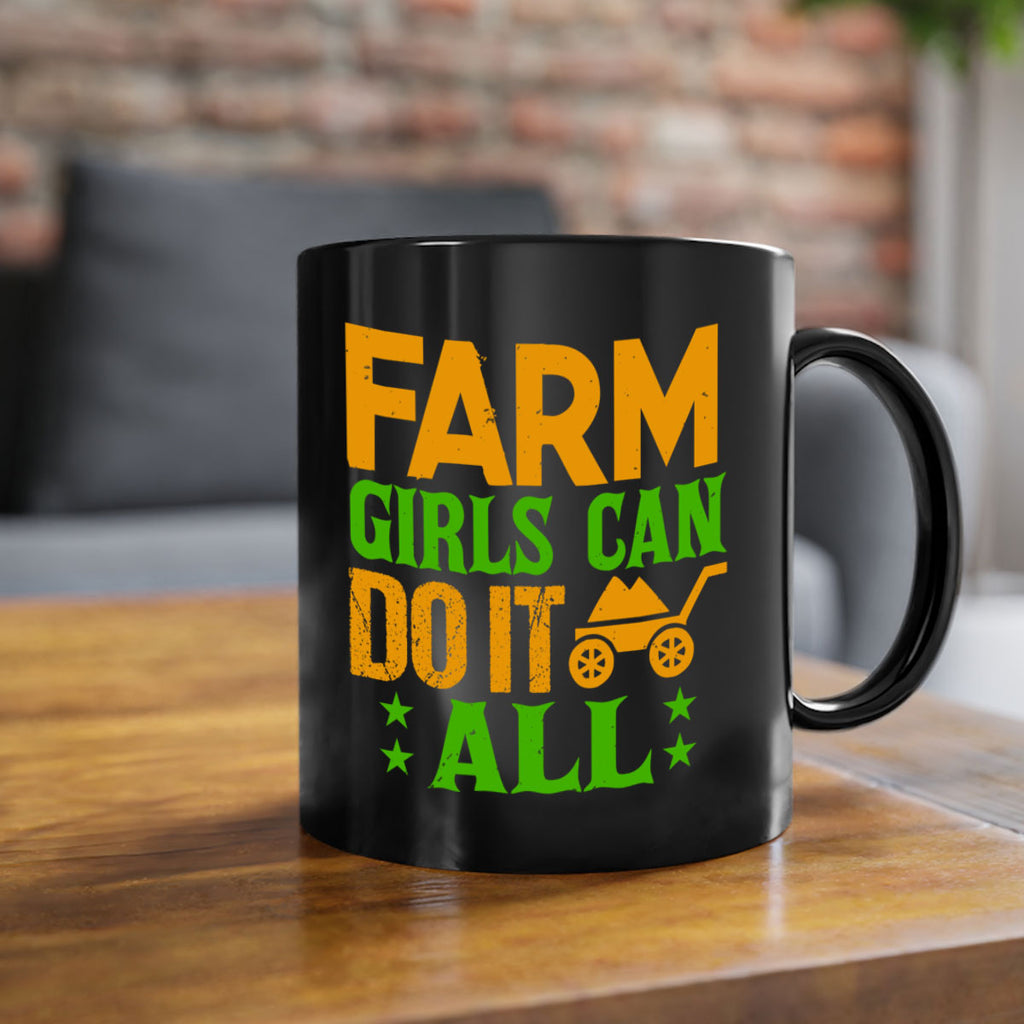Farm girls can do it all 13#- Farm and garden-Mug / Coffee Cup