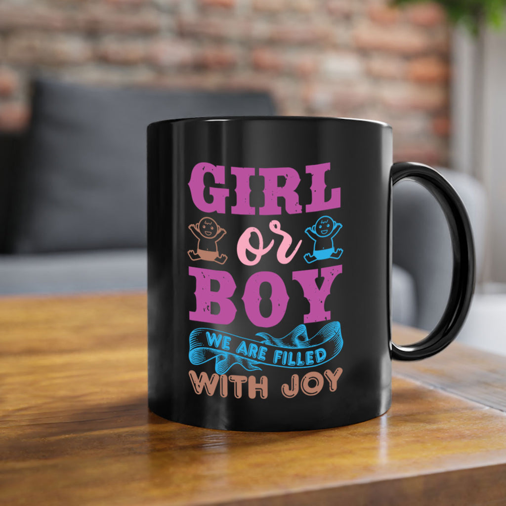 Girl or boy we are filled with joy Style 38#- baby shower-Mug / Coffee Cup