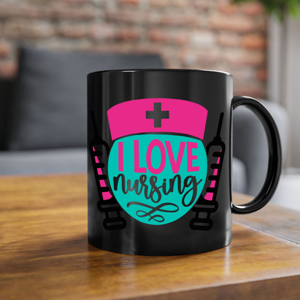 I Love Nursing Style Style 172#- nurse-Mug / Coffee Cup
