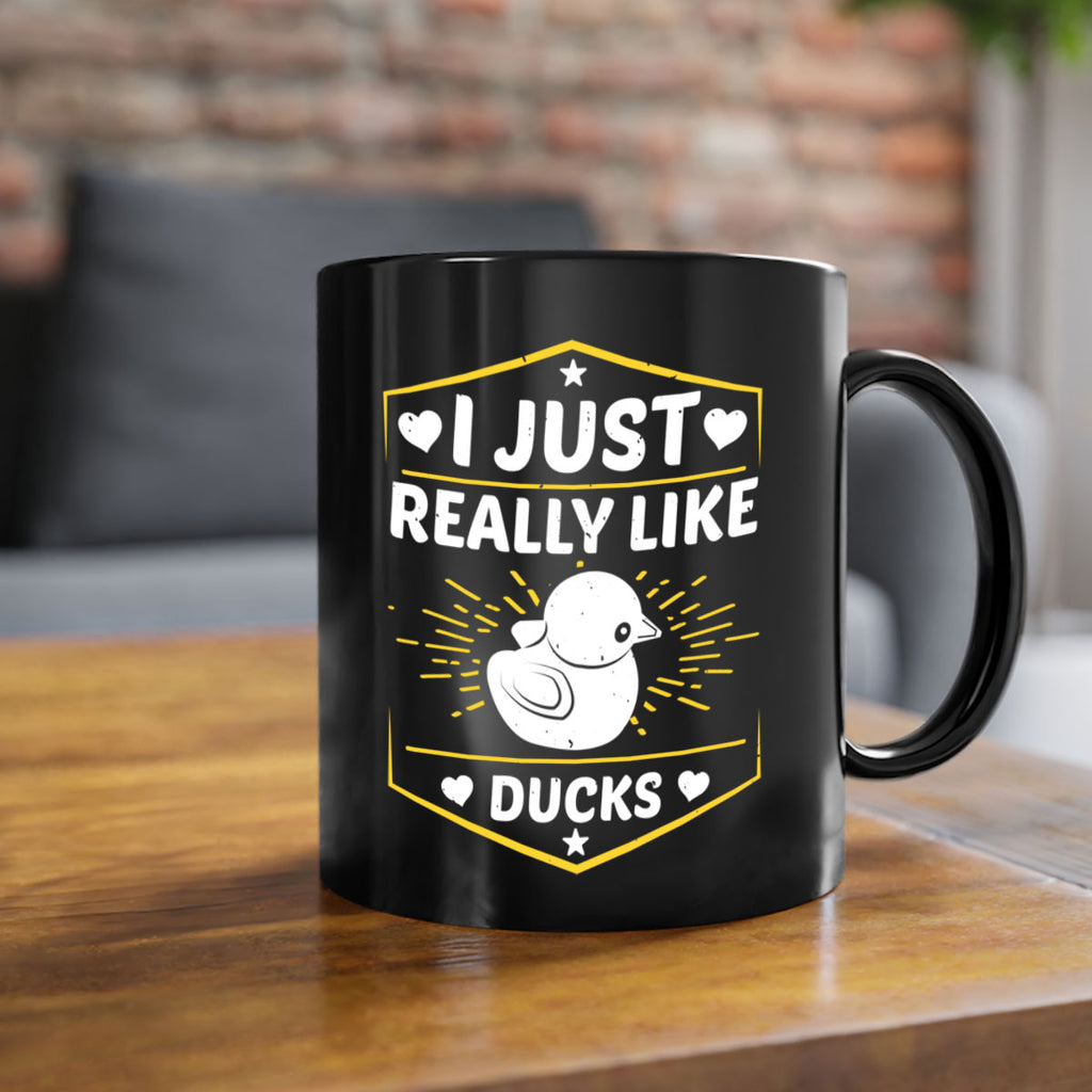I just really like ducks Style 43#- duck-Mug / Coffee Cup