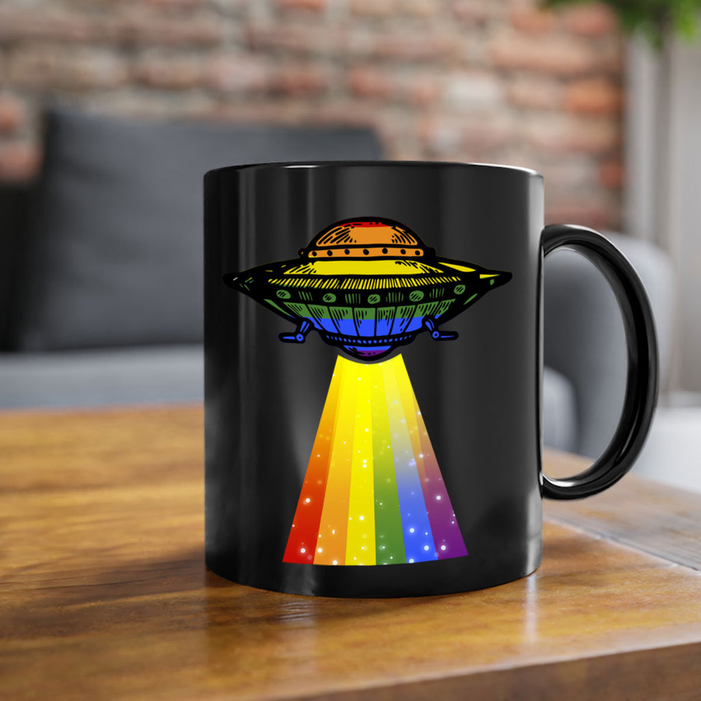 Lgbt Ufo Rainbow Alien Lgbt Pride Png 23#- lgbt-Mug / Coffee Cup