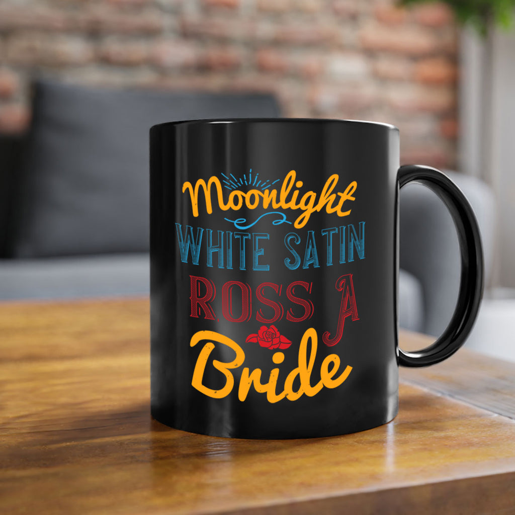 Moonlight white satin ross a bride 42#- bride-Mug / Coffee Cup