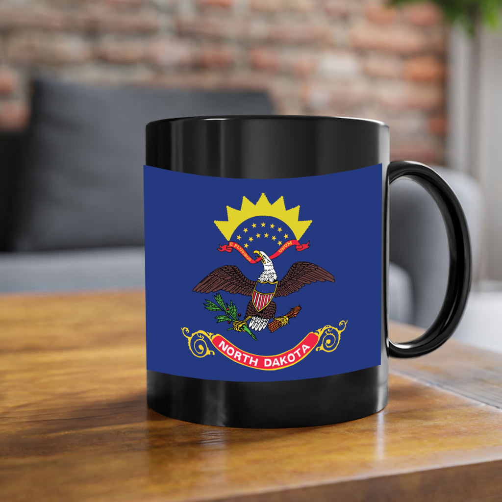 North Dakota 18#- Us Flags-Mug / Coffee Cup