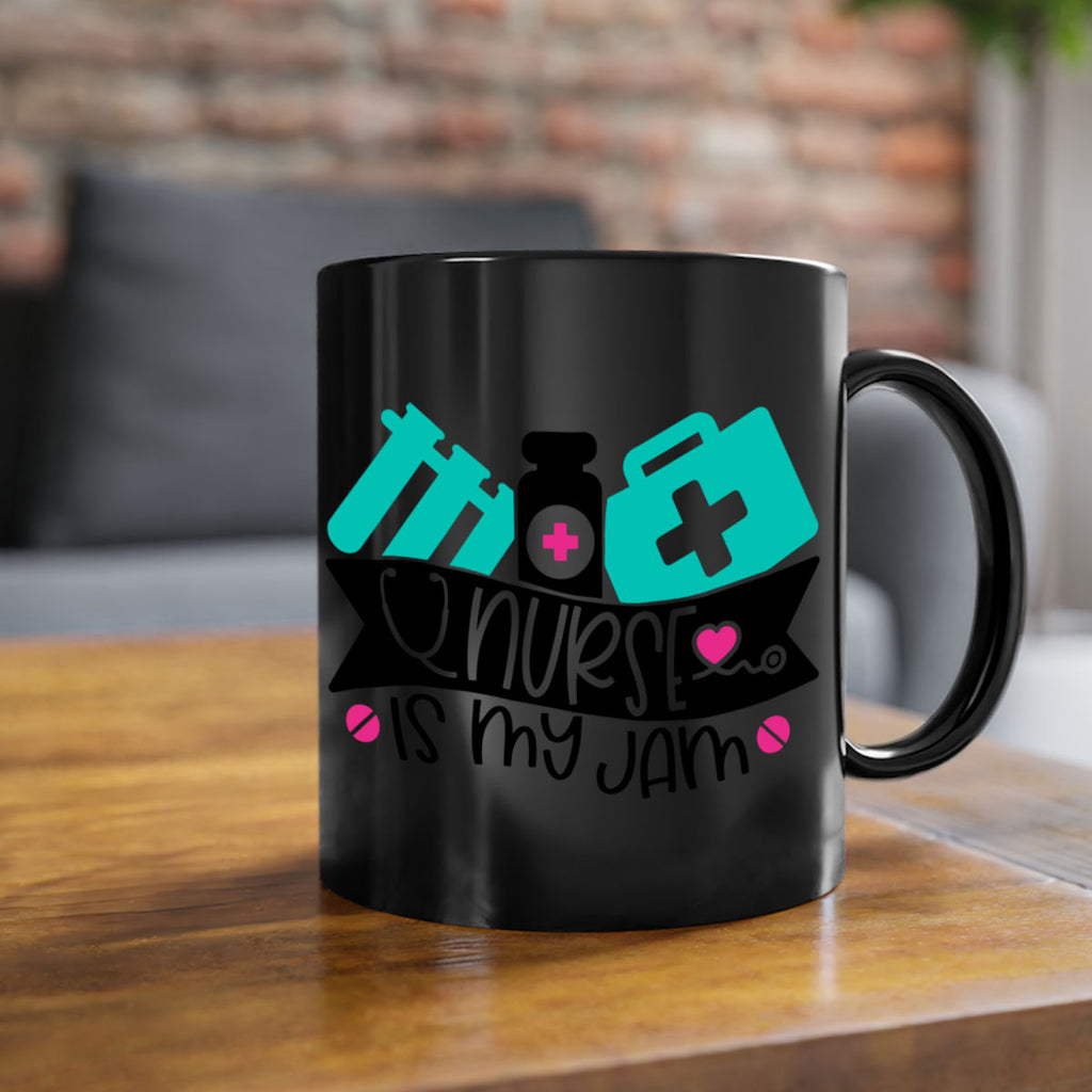Nurse Is My Jam Style Style 110#- nurse-Mug / Coffee Cup