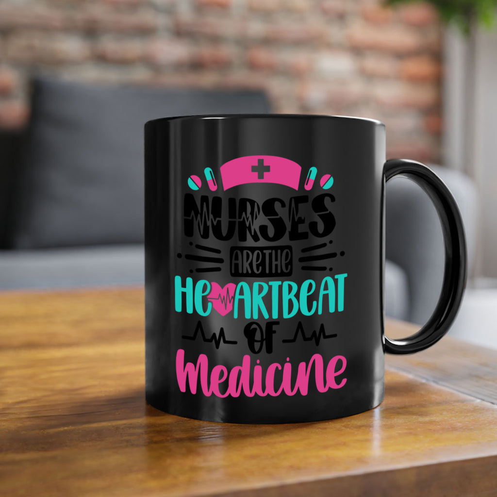 Nurses Are The Heartbeat Style Style 90#- nurse-Mug / Coffee Cup
