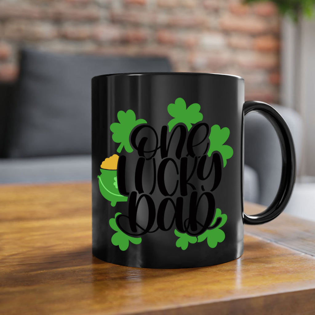One Lucky Dad Style 43#- St Patricks Day-Mug / Coffee Cup
