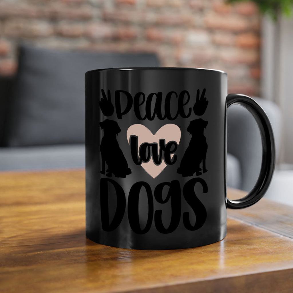 Peace Love Dogs Style 13#- Dog-Mug / Coffee Cup