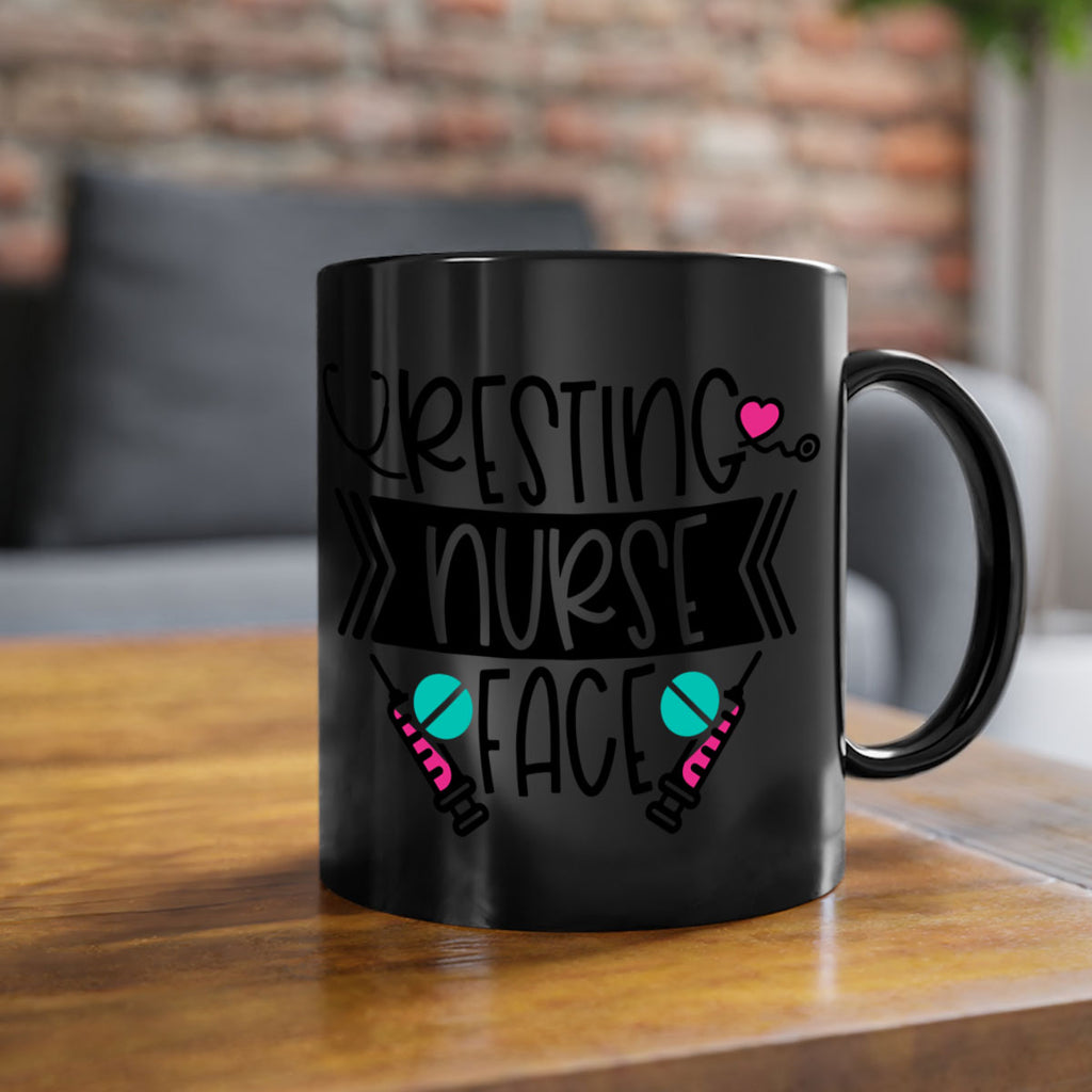 Resting Nurse Face Style Style 58#- nurse-Mug / Coffee Cup