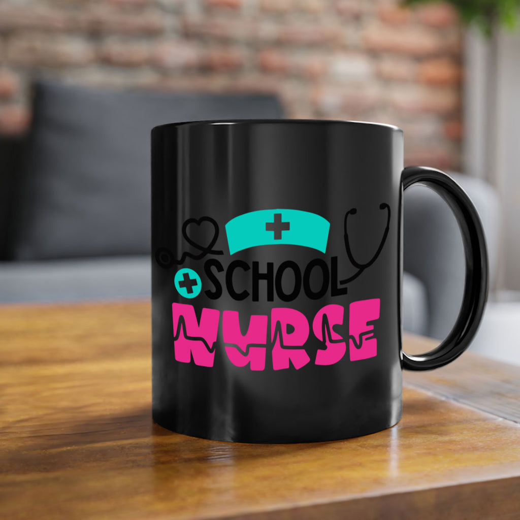 School Nurse Style Style 50#- nurse-Mug / Coffee Cup