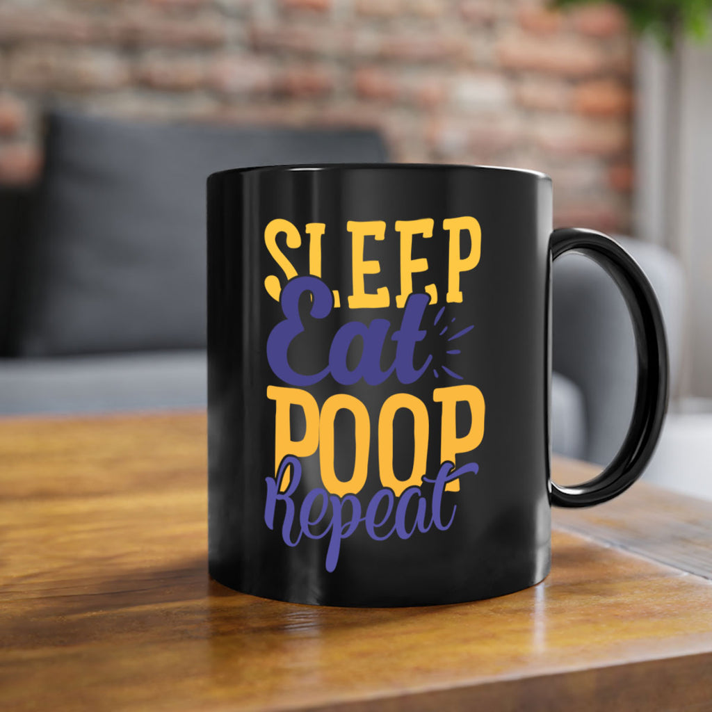 Sleep Eat Poop Repeat Style 201#- baby2-Mug / Coffee Cup