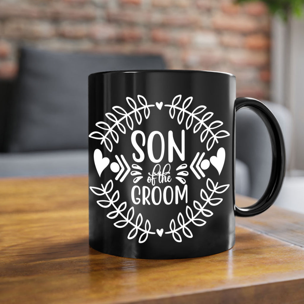 Son of 7#- family of the groom-Mug / Coffee Cup