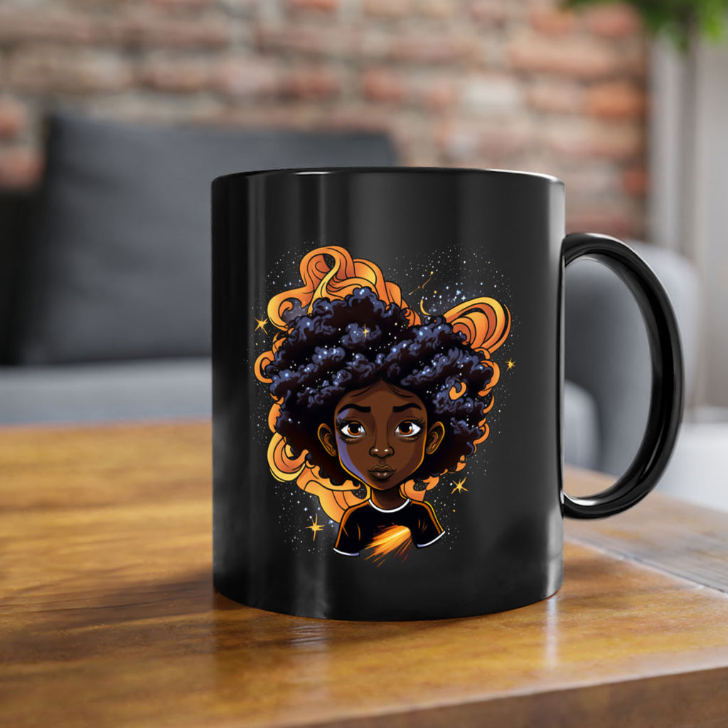 Sparkling Black Girl Design 12#- Black women - Girls-Mug / Coffee Cup
